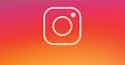 Logo Instagram bianco su sfondo rosa